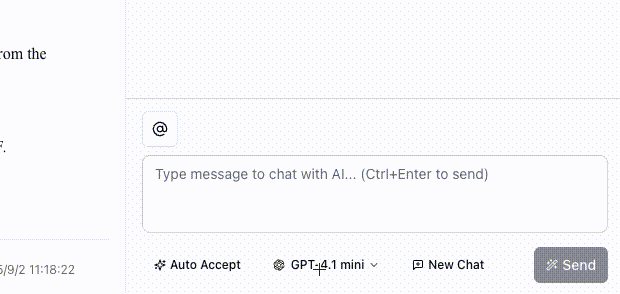 Messages animation